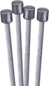 Hotop 8 Pcs Universal Bicycle Brake Cable Shift Cable Kit for Mountain or Road Bike