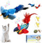 2-Pack Realistic Chirping Bird cat Toy - Soft Interactive Plush Bird Toy