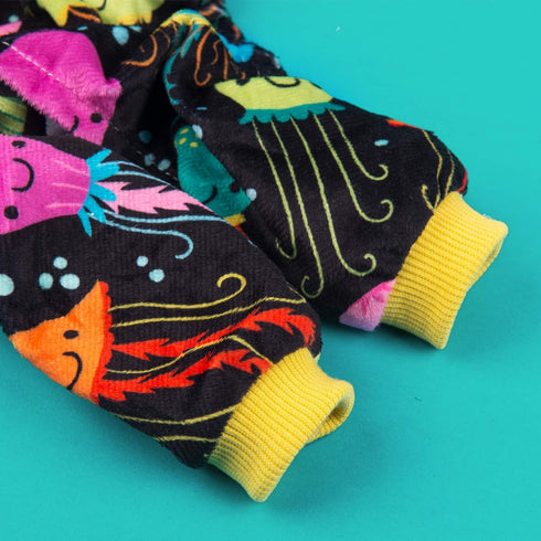 CuteBone Soft & Stretchy Dog Pajamas, Cozy Pet Jammies for Small Dogs, Easy-On Pullover Design
