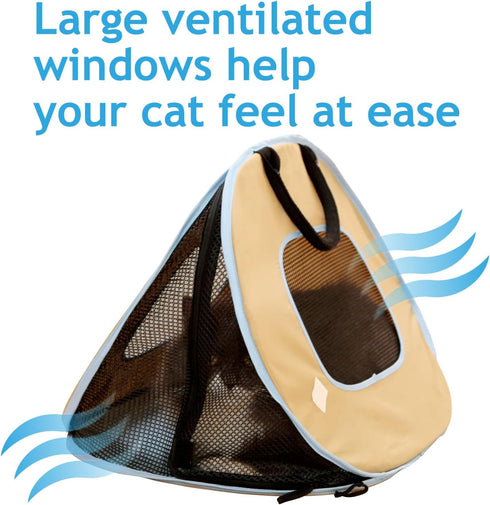 Necoichi Cat Cage (Carrier (Beige))