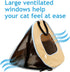 Necoichi Cat Cage (Carrier (Beige))