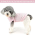 Zunea Dog Shirts for Small Dogs Girls Summer Puppy Clothes T-Shirt with Leash Ring Doggie Toy Poodle Vest Tee Shirt Soft Breathable Sleeveless Basic Shirt Pet Apparel for Chihuahua Yorkie Pink S