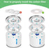 12 Pack Cat Water Fountain Filters - Replacement Filter for 81oz/2.4L Automatic Pet Cat Dog Water Fountain