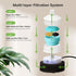 6 Packs 6 Sets-Compatible 2.7L Cat Fountain Filters & Sponge with Cepheus Glass Pet Fountain