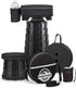 2025 Upgraded Collapsible Stool & 3-in-1 Cushioned Carry Bag, Adjustable Height Folding