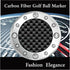 Golf Ball Marker with Carbon Fiber Bracelet - Golf Accessories and Gifts for Men and Women, Golf Counter