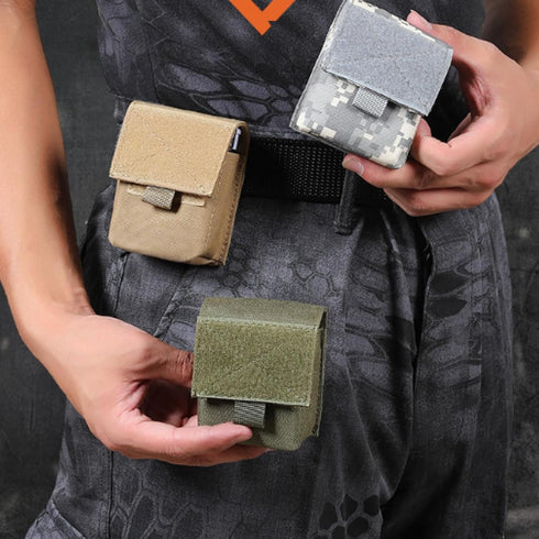 TRIWONDER Tactical Cigarette Pouch, Molle Small Military Bag for Battery and Cigarette Case with Lighter Slot