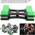 VGEBY Dumbbell Frame Stand, 2 Pcs ABS Bracket Mat, Portable Storage Frame for Fitness Equipment