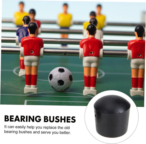 16 Pcs Foosball Table End Caps Plugs for Soccer Table Rods Accessories for Football Machines Ideal for Indoor