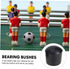 16 Pcs Foosball Table End Caps Plugs for Soccer Table Rods Accessories for Football Machines Ideal for Indoor