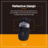 Dog Shoes for Hot Pavement, Anti-Slip Sole Summer Booties with Reflective Straps for Small Medium Dogs 4PCS Black