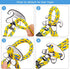 SELEWARE Heavy Duty Boat Tow Harness, Stainless Steel Quick Connector for Tubing and Water Sports