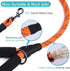 VIVAGLORY Strong Rope Dog Leash, 6ft Durable Reflective Lead with Thick Neoprene Padded Handle for Medium Large Dogs