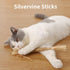 PAZ'S GIFT Catnip Toy, 2pcs Cat Chew Kicking Silvervine Stick, Indoor Interactive Dental Care for Kittens