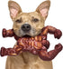 PETSTA Indestructible Dog Toys for Aggressive Chewers, Tough Real Beef Flavored Dog Bone for Large Breeds