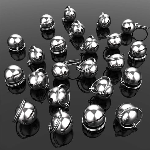 24 Sets of Cat Bells, Pet Collar Pendant Accessories for Cats and Dogs (Mixed Color)