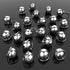 24 Sets of Cat Bells, Pet Collar Pendant Accessories for Cats and Dogs (Mixed Color)