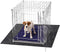 Dog Crate Mat, 24x35 Inch Non-Slip Waterproof Dog Playpen Mat, Washable Kennel