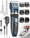 oneisall Dog Shaver Clippers, Low Noise Rechargeable Cordless Electric Hair Clippers Set for Dogs and Cats