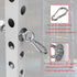 2PCS 1" Ertuohg Power Rack Attachments, Heavy Duty Squat Rack Attachments, Power Rack Shackle Band Attachment