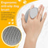 Generic 4Pcs Set 360 Dog Bath Brush Non-Slip Shampoo Brush Anti-Slip Adjustable Massage Scrubber Silicone Bristles