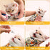 hurifeng 9lbs,21.65 21.65IN) Cat Grooming Wrap Self-Adhesive Anti-Scratch Swaddle Restraint Bag for Stress-Free Nail