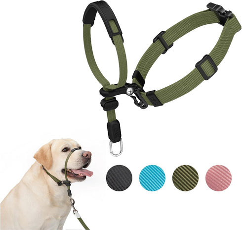 SVD.PET No-Pull Dog Headcollar, Chew-proof Protector for Comfort, Easy to Wear and Adjust, Medium Size for Small and