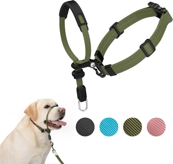 SVD.PET No-Pull Dog Headcollar, Chew-proof Protector for Comfort, Easy to Wear and Adjust, Medium Size for Small and