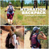 Insulated Hydration Backpack with 2L BPA Free Bladder - Keeps Liquid Cool for Running, Hiking, Cycling, Camping