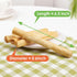 MON2SUN 40 CountPack 1 Dog Rawhide Rolls Twist Sticks Chew Treats Chicken Flavor for Puppy and Small Dogs