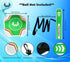 Solo Soccer Volleyball Rugby Football Trainer Belt - Kick Throw Practice Training for Kids, Youth, and Adults with