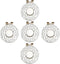 Magnetic Golf Hat Clips, 5 or 10 PCS Ball Marker Holders for Golf Gloves, Hats, Bags, Caps, Visor (Silver)