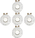 Magnetic Golf Hat Clips, 5 or 10 PCS Ball Marker Holders for Golf Gloves, Hats, Bags, Caps, Visor (Silver)