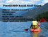Kayak Keel Guard - 4" Width Black Protective Guard for Kayak and Canoe, Abrasion Resistance