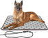 Large Pet Heating Pad 34"x21" for Dogs & Cats, Electric Warming Pad with Timer, Chew Resistant Cord, Easy Clean