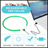 Frienda 4 Pieces Light Up Dog Collars, USB Rechargeable LED Collars for Night Walking, Adjustable for Small to Large