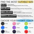 Yes4All High-Density Round Foam Roller, Exercise Foam for Yoga, Pilates & Stretching - 12, 18, 24, 36 Inch
