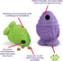 Brightkins Tough & Tumble Large Gnome Treat Dispenser - Interactive Puzzle Toy for All Breeds
