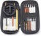 Handgun Cleaning Kit for .22, .27, .30, .357, .38, 9mm, .40, .45 Caliber Pistol with Bronze Bore Brush