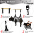 Dog Grooming Hammock for Small Dogs, Restraint for Nail Trimming with Pet Nail Clipper, Slicker Brush, Dog Hanging