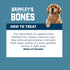 Frozen 4 Count (3 Pack) Barkleys Bag Beef Marrow Bones, Dog Treats, Single Ingredient Center Cut Beef Bone, Raw Natural