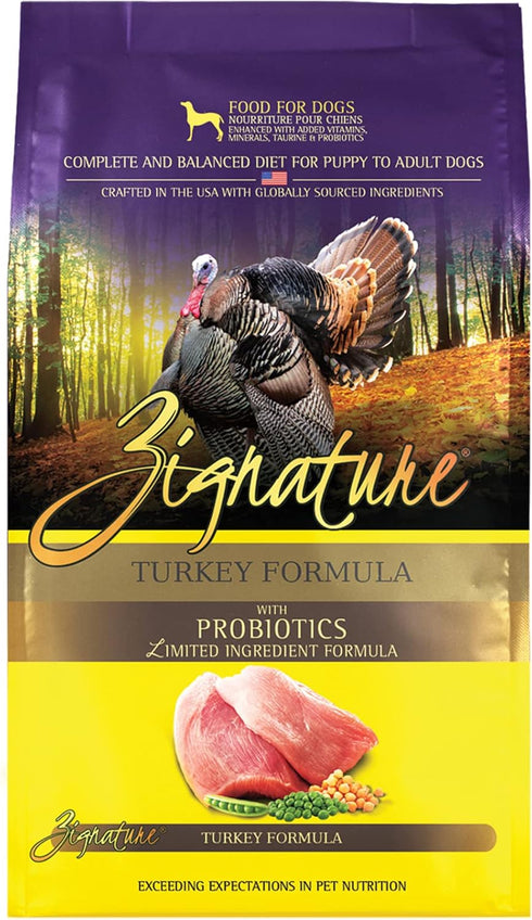Zignature Turkey Limited Ingredient Formula Dry Dog Food, 12.5 lb