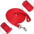Nylon Training Dog Leash for Small Medium Large Dogs, 50ft Long Leash Dog/Puppy Lead for Obedience Recall Training,