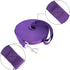 SALO Durable Nylon Training Dog Leash for Small Medium Large Dogs, 1 Inch Wide, 20ft 30ft 40ft 50ft Long Leash Dog/Puppy Lead for Obedience Recall Training, Camping, or Backyard (50 Foot, Purple)