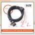 Mhrxusd 6811 2000-2023, 6811 BP-6811 25879G05 25879-G05 Pedal Box Wiring Harness Pedal Box Wiring Harness Compatible