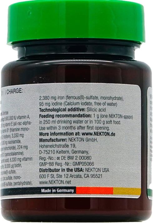 Nekton Q Vitamin K and Other Vitamins for Birds, 30gm