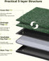 Petcozife 30"x20" 2pcs Dog Grass Pad with Tray, Medium Grass Pad for Dogs Potty with Artificial Grass, Indoor Dog