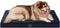 EHEYCIGA Orthopedic XXL Dog Beds for Jumbo Dogs, Removable Washable Cover for Crate, Navy, 47x29