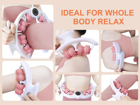 KESHWELL Massage Roller, Cellulite Massage Tool,Cellulite Remover for Legs,Foam Muscle Roller for Deep Relax,Manual