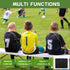 2 Pack, Multi-Functional Stadium Seat Cushions Waterproof Oxford Filled with High Resilence Sponge, for Any Outdoor